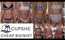 Cupshe two piece bathing suit Try-on Haul!