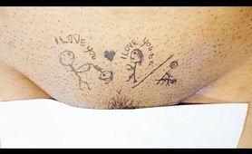 Unveiling the hottie of Temporary Tattoos | Express Yourself with DIY Body Art! Monkey on my back 1