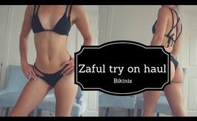 Zaful two piece bathing suit Try on Haul