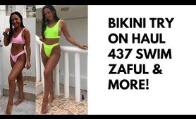 High Waisted bikini Try On Haul
