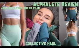 ALPHALETE NEW RELEASES (+upcoming sneak peak)| Try On Haul/Review