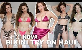 Summer sunning TRY ON HAUL with Fashion Nova!!