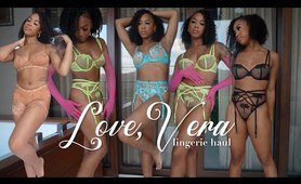 Love, Vera TRY ON HAUL | black Owned lingerie