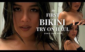 My First bikini Try On Haul - Danie Jane Muse