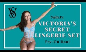 OddsXx | Victorias Secret undies Set Try-On Haul | 4K
