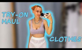 Try On Haul: See-through clothes and Fully Transparent chick undies | Very revealing!