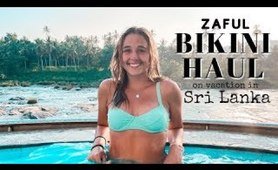 Zaful sunning Try On Haul - My Vacation swimwear for Sri Lanka