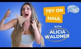 ALO nightwear Try-On Haul | Alicia Waldner (4k)