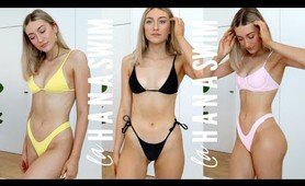 LAHANA SWIM TRY ON beach costume HAUL