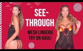 Cleo Clo | Mesh underwear Try-on haul | See through, Thongs, Lacy, Bras, panties
