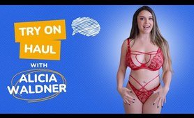 lingerie Try-On Haul | Agent Provocateur with Alicia Waldner