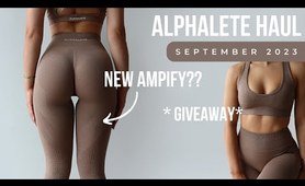 New Amplify Scrunch tights | Alphalete tryon Haul