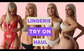 *FUN AND SEXY* & See Thru lingerie Try On Haul!!