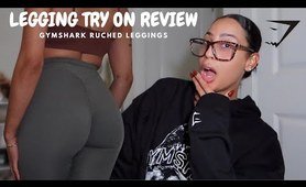 i got the *VIRAL* GYMSHARK tights so you don't have to... ♡ scrunch legging try on Try On Haul
