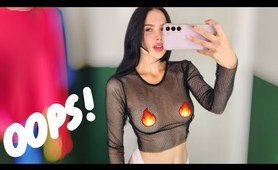 Try On Haul: See-through garment and Transparent underwear