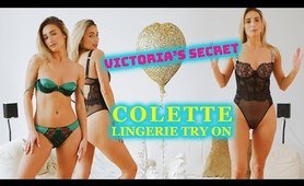 Victoria's Secret Sheer Baby doll Lace lingerie Try On Haul P4 Colette aka Cara Mell