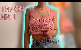 Try On Haul: See-through clothes and Fully Transparent chick panties | Very revealing!