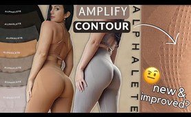 BRUH... IN-DEPTH ALPHALETE AMPLIFY CONTOUR yoga pants TRY ON HAUL REVIEW... WORTH THE WAIT? #leggings