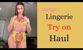 Lounge Underwear Lingerie Try On Haul 2022