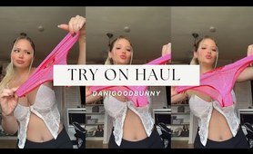 Victoria’s Secret panties try on haul |Danigoodbunny