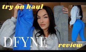 DFYNE - legging try on haul & try on