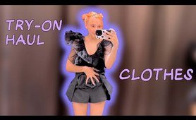 Try On Haul: See-through Clothes and Fully Transparent Women Lingerie | Very revealing!