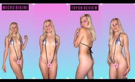 Micro bikini tryon haul - micro slingshot bikini