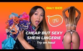 Cheap but sweet SHEIN underwear Try on haul | May Thai