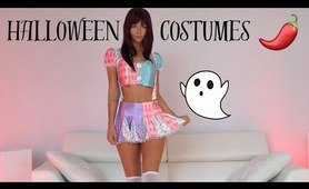 Spicy Halloween Costume Try On Haul | Rachel Cook