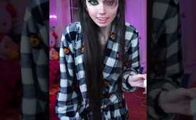 Eugenia Cooney's Left Eye Here After She Rubs Off Her Makeup (4-22-23) #shorts