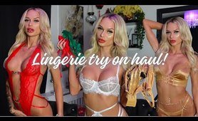 Lingerie Try On Haul | SHEIN