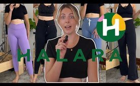 huge halara try on haul, are these the best affordable leggings??? honest review