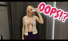 Try on Haul Mango: See-through Clothes Try and Sheer Dress