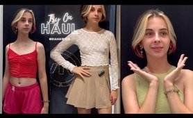 TRY ON HAUL | Shopping