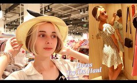 Dresses TRY ON HAUL | School Holidays, Shopping