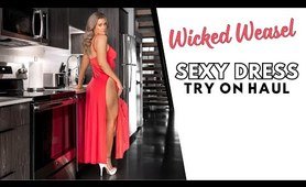 Wicked Weasel Dress Try On