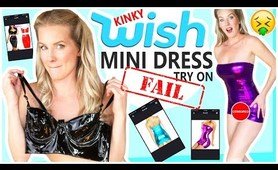 MINI DRESS TRY ON | 9 Kinky Styles From WISH.COM