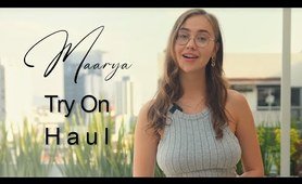 Casual Try On Haul #Maarya #style