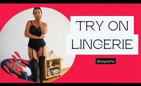 ebony Lingerie Try On Haul By Venezuelan slut Soyzache