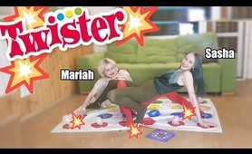 Let's play TWISTER and pop baloons | with Mariah Katey