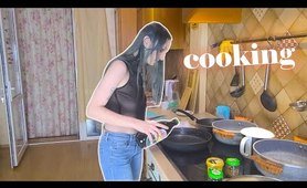 Cooking dinner | Kitchen routine