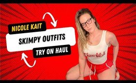 [4K] Nicole Kait | Skimpy Outfits Try On Haul