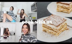 BAKE TIRAMISU WITH US! *HILARIOUS* | TIANA MUSARRA