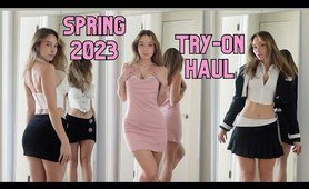 Spring Try-On Haul: Skirts, Crop Tops, Dresses- Nana Jacqueline, Instagram, TikTok