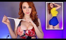 Tight & Tiny Try On Haul | Amouranth's FAVORITE...