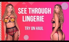 Cleo Clo | See through Lingerie Try on Haul Part 2 | Bras, Panties, Mesh, Lacy