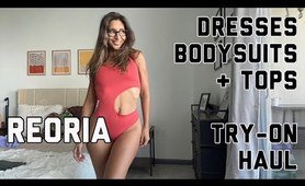 Blown Away by ReoRia!  Bodysuits, Dresses and Tops Try-on Haul #bodysuits #tryon