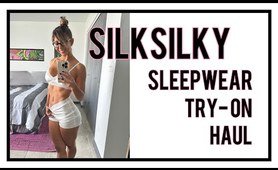 SilkSilky Sleepwear Try-on Haul and Review
