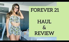 Forever 21 Try-on, Haul and Review
