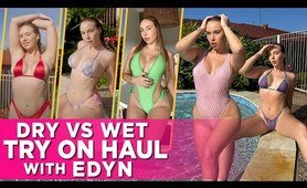 pretty Wet vs Dry  microkini Challenge